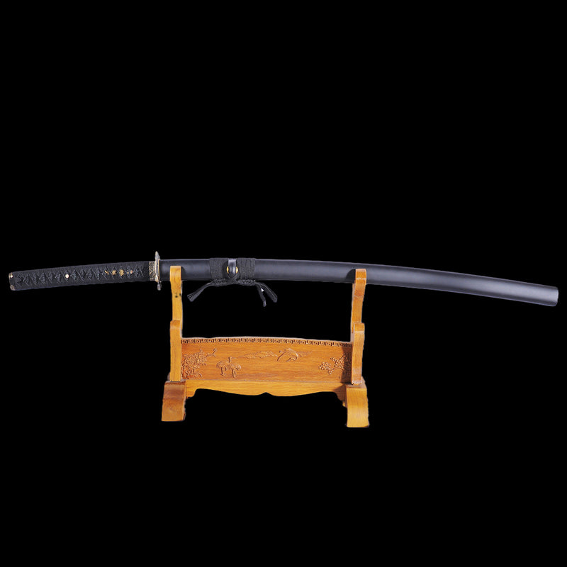 Hand Forged Japanese Samurai Katana Sword 9260 Spring Steel Dragon Tsu 
