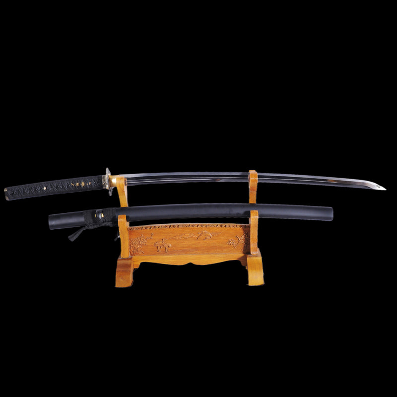 Hand Forged Japanese Samurai Katana Sword 9260 Spring Steel Dragon Tsu 
