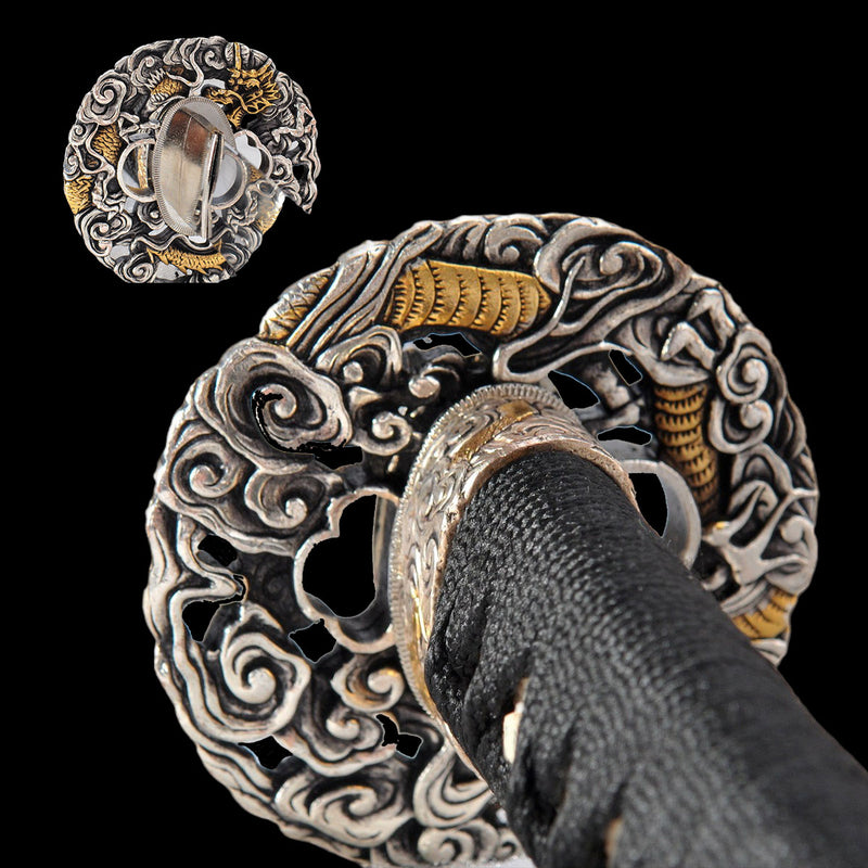 Hand Forged Japanese Samurai Katana Sword High End Clay Tempered Combi 