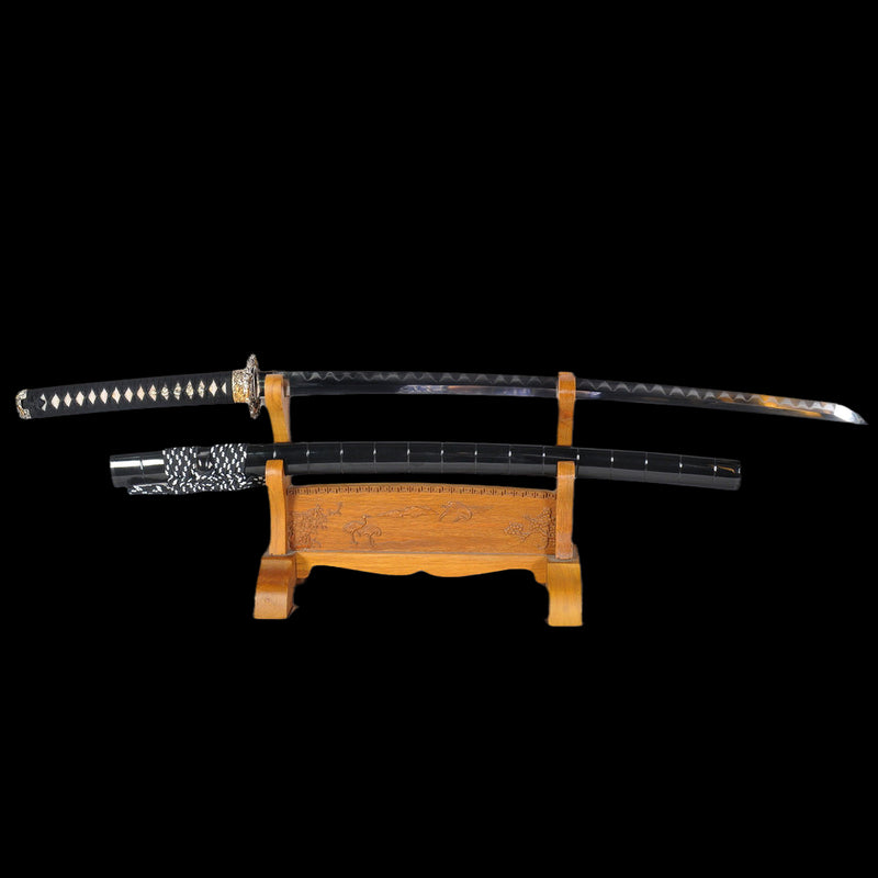 Hand Forged Japanese Samurai Katana Sword High End Clay Tempered Combi 