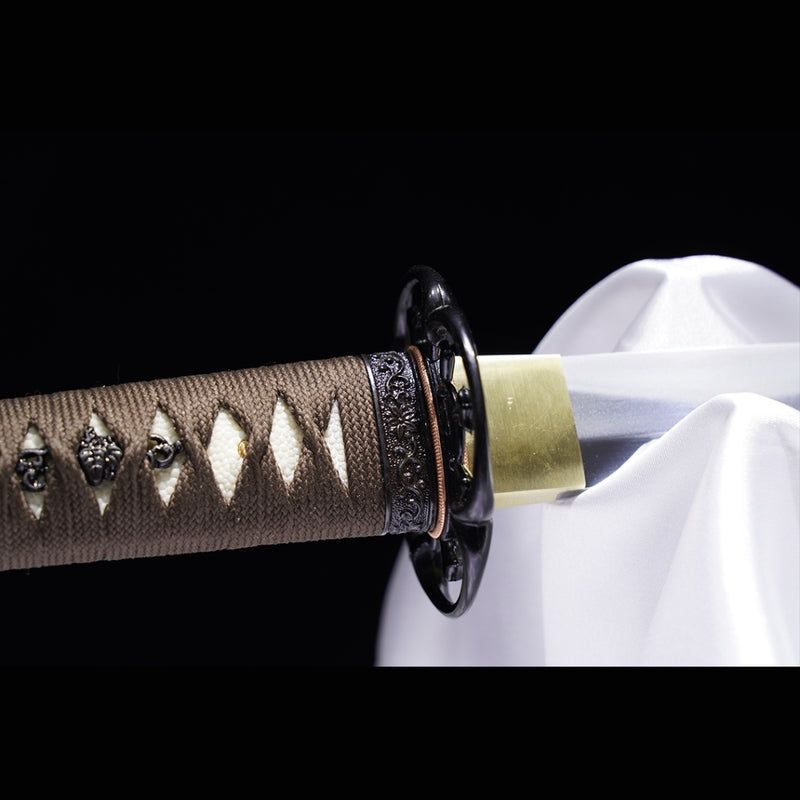 Hand Forged Japanese Samurai Katana Sword High Hardness High Toughness 