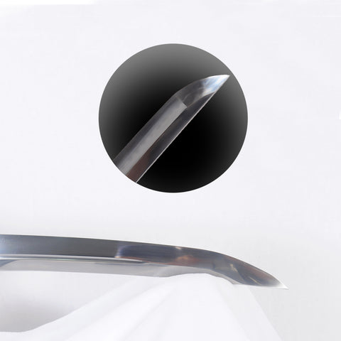 Hand Forged Japanese Samurai Katana Sword Hinoken Fire Theme Clay Tempered T10 Steel Hazuya Polished-COOLKATANA-SL-1298-U