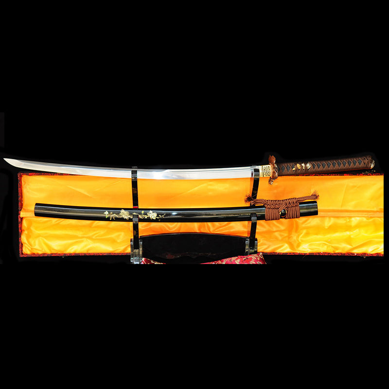 Hand Forged Japanese Samurai Katana Sword O-Kissaki 1095 Carbon Steel  
