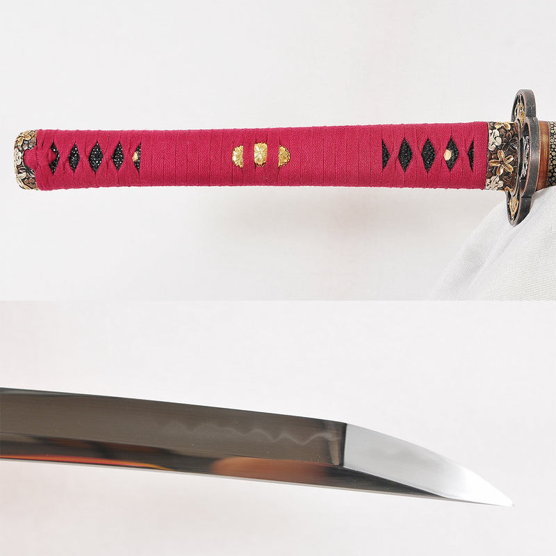 Hand Forged Japanese Samurai Katana Sword O-Kissaki 1095 Carbon Steel  