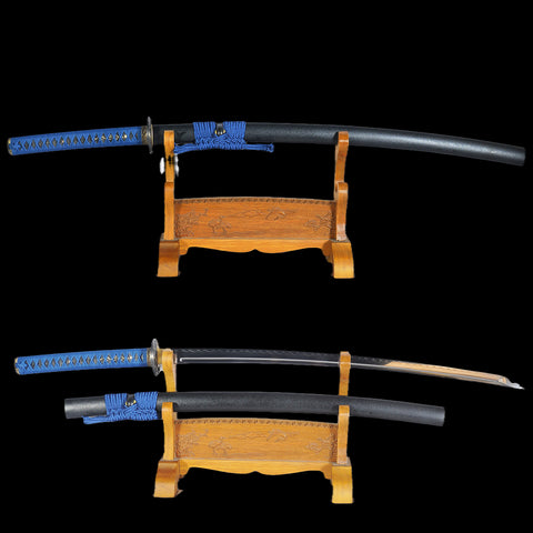 Hand Forged Japanese Samurai Katana Sword O-Kissaki 1095 High Carbon Steel Clay Tempered Bruce Lee Tsuba-COOLKATANA-SL-1169-U