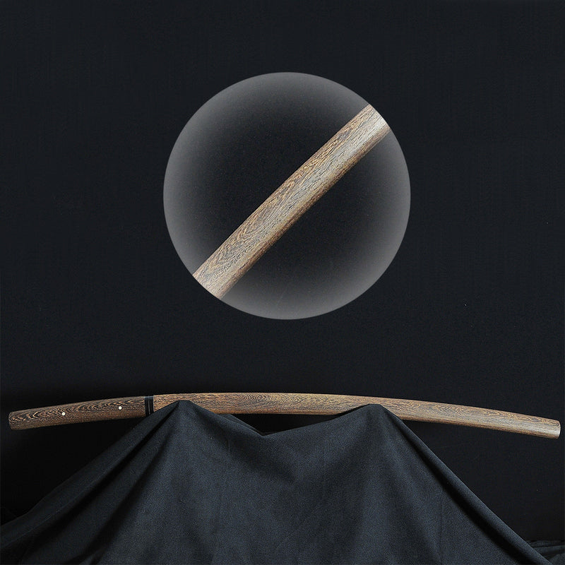 Handgeschmiedetes japanisches Shirasaya Katana Schwert aus 1095 Clay Tempered Clay Tempered - COOLKATANA 