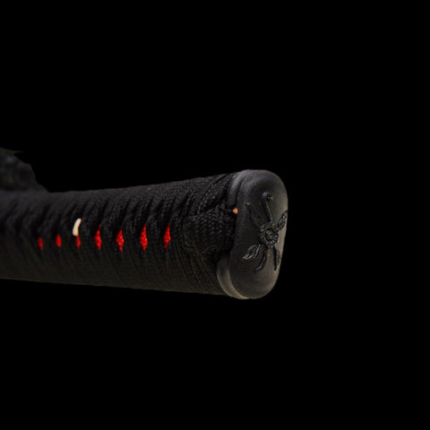 Hand Forged Japanese Wakizashi Sword 1095 Carbon Steel Clay Tempered Shell Inlaid Saya-COOLKATANA-SL-836-U