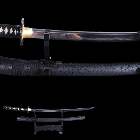 Hand Forged Last Samurai Sword Japanese Katana Sword Honsanmai Clay Tempered Battle Ready-COOLKATANA-SL-817-U