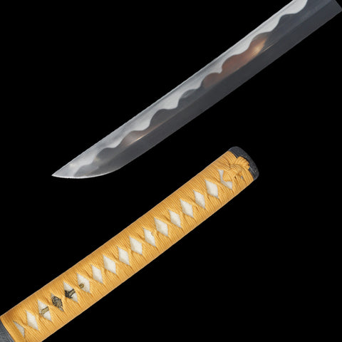 Hand Forged Rurouni Kenshin Sakabato Katana Japanese Sword Reversed Cutting Edge 1095 Steel Battle Ready-COOLKATANA-SL-1162-U