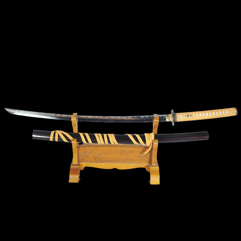 Hand Forged Rurouni Kenshin Sakabato Katana Japanese Sword Reversed Cutting Edge 1095 Steel Battle Ready-COOLKATANA-SL-1162-U