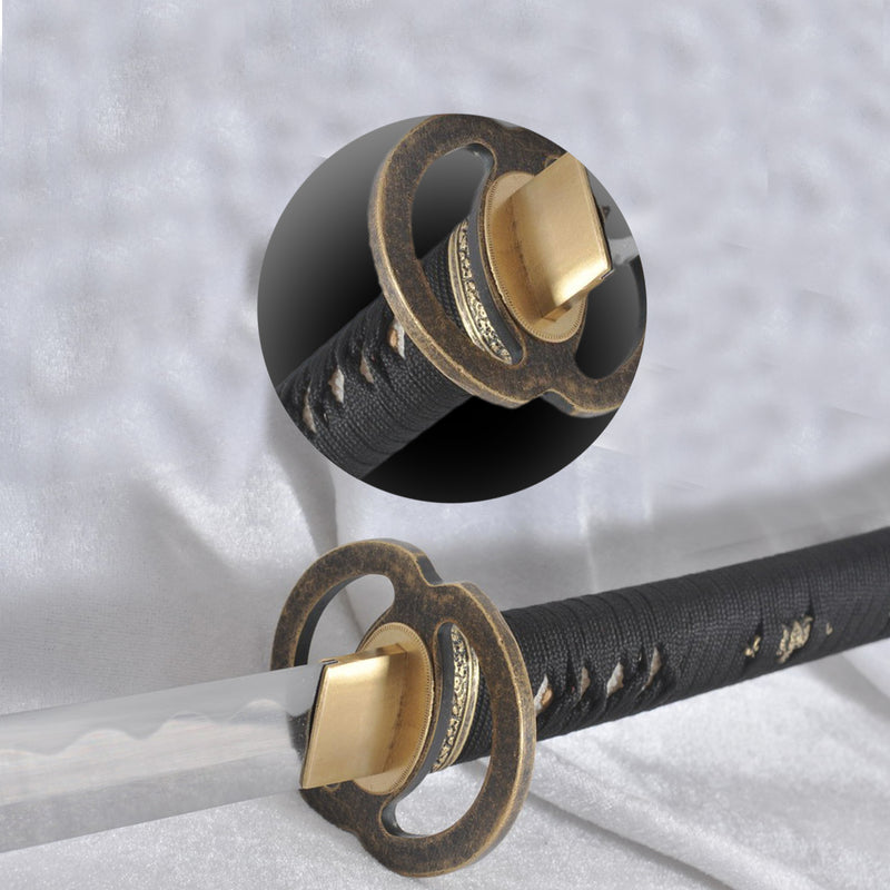 Hand Forged Rurouni Kenshin Sakabato Katana Sword 1095 Steel Reversed  