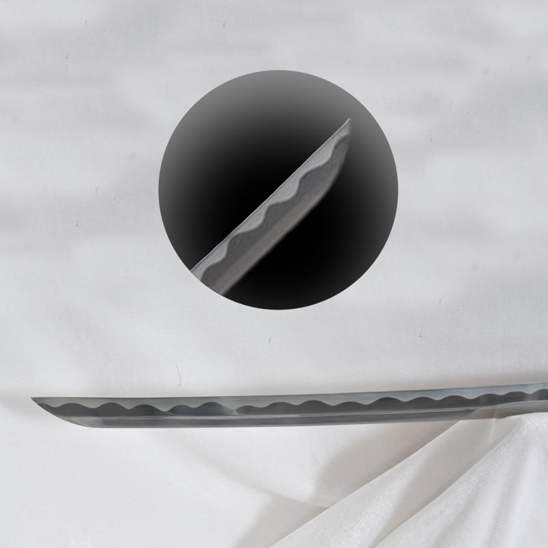 Hand Forged Rurouni Kenshin Sakabato Katana Sword 1095 Steel Reversed  