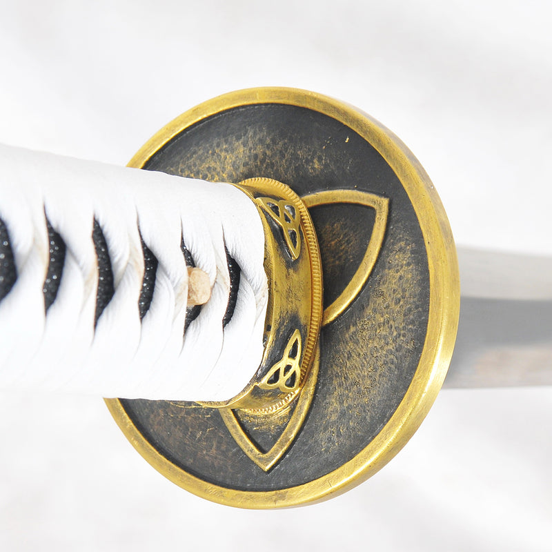 Handgeschmiedetes Walking Dead Katana Schwert Zombie Killer 9260 Federstahl Starke Klinge Full Tang - COOLKATANA 