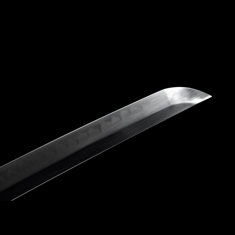 Hand Forged Walking Dead Sword Michonne's Katana Zombie Killer 1095 Carbon Steel Clay Tempered 