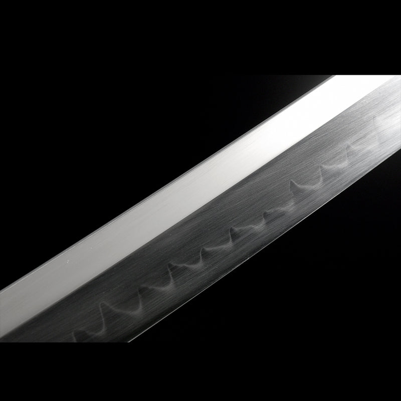 Hand Forged Walking Dead Sword Michonne's Katana Zombie Killer 1095 Carbon Steel Clay Tempered 
