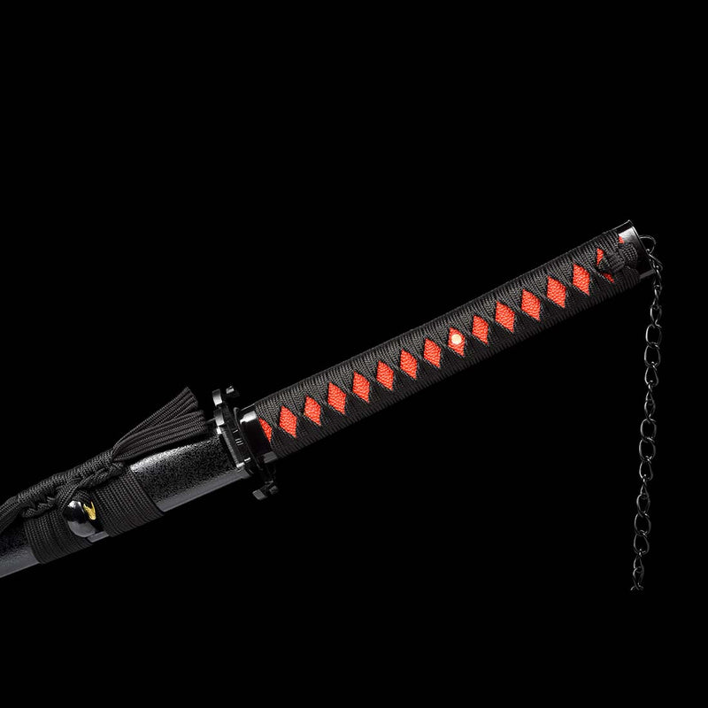 Anime Bleach Ichigo Kurosaki Bankai Sword New Tensa Zangetsu Katana 