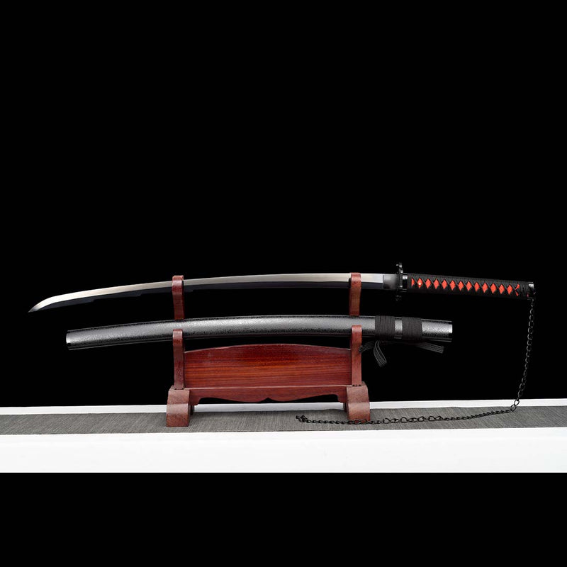 Anime Bleach Ichigo Kurosaki Bankai Sword New Tensa Zangetsu Katana 