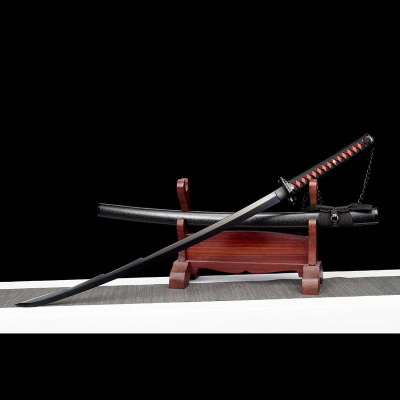 Anime Bleach Ichigo Kurosaki Bankai Sword New Tensa Zangetsu Katana 