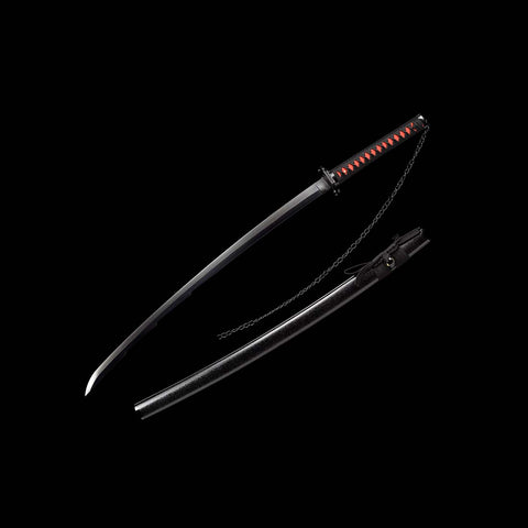 anime sword New Tensa Zangetsu ichigo bankai sword 1060 carbon steel bleach characters ichigo kurosaki-QQ-01302-U-UU COOLKATANA 13