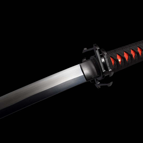 anime sword New Tensa Zangetsu ichigo bankai sword 1060 carbon steel bleach characters ichigo kurosaki Tsuba Fitting-QQ-01302-U-UU COOLKATANA 5