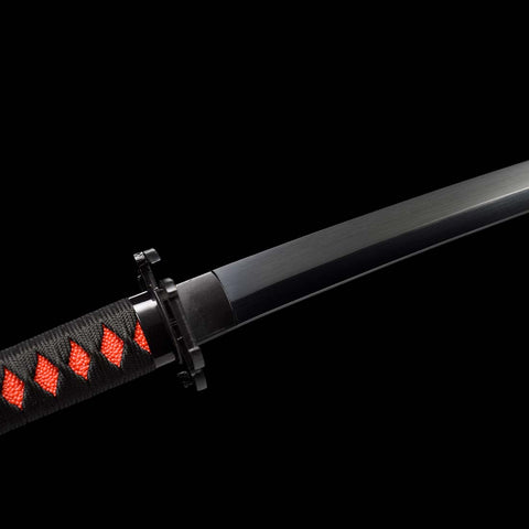 anime sword New Tensa Zangetsu ichigo bankai sword 1060 carbon steel bleach characters ichigo kurosaki Habaki-QQ-01302-U-UU COOLKATANA 9