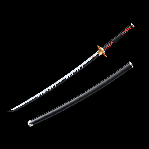anime Sword Tanjiro Kamado Nichirin 3rd Generation katana 1095 High Carbon steel demon slayer characters    QQ-0101 19