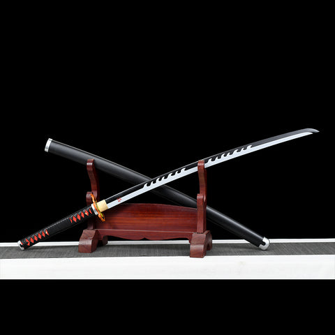 anime Sword Tanjiro Kamado Nichirin 3rd Generation katana 1095 High Carbon steel demon slayer characters QQ-0101 2