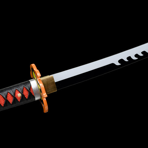 anime Sword Tanjiro Kamado Nichirin 3rd Generation katana 1095 High Carbon steel demon slayer characters  Blade Steel QQ-0101 8