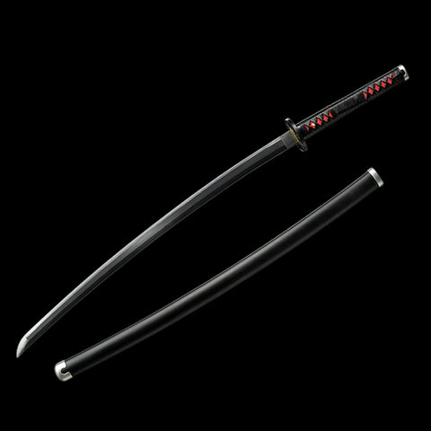 Full Length View of Shinobu Kocho’s Black Blade Nichirin Sword
QQ-0102 20