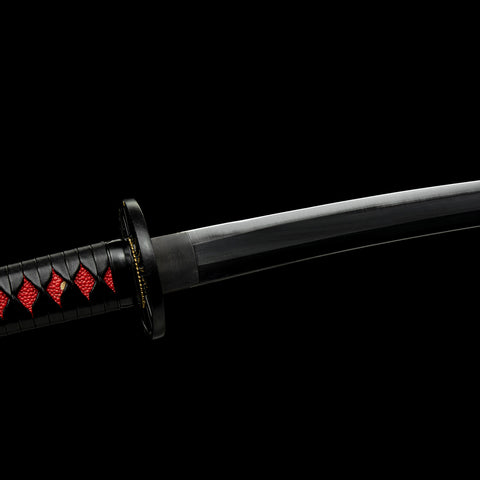 Elegant Black Blade of Shinobu Kocho’s Katana Sageo QQ-0102 8