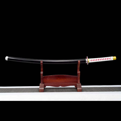 Anime sword Kanao Tsuyuri demon slayer characters Nichirin Sword Katana 1060 Carbon Steel QQ-0126 4
