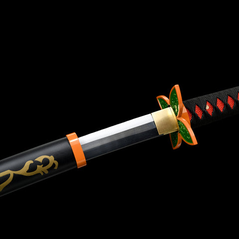 Butterfly Hashira sword replica – Shinobu black Nichirin blade
QQ-0105-U