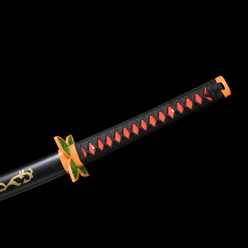 Demon Slayer Shinobu Kocho Katana - 1095 Steel, Black or Pink Blade 