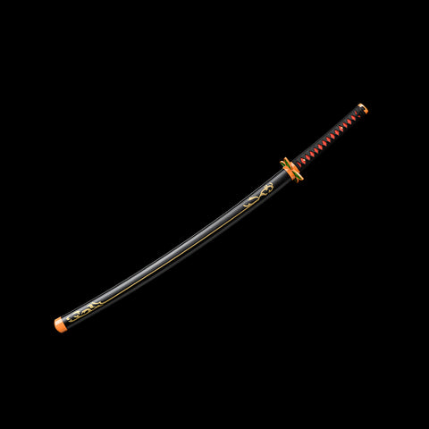 Anime sword Shinobu sword with black blade – handmade 1095 carbon steel
all view QQ-0105 16