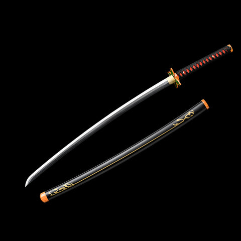Anime sword Shinobu Kocho demon slayer​ sword Nichirin Sword 1095 High Carbon Steel QQ-0105 17