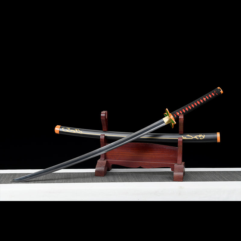 Demon Slayer Shinobu Kocho Katana - 1095 Steel, Black or Pink Blade 