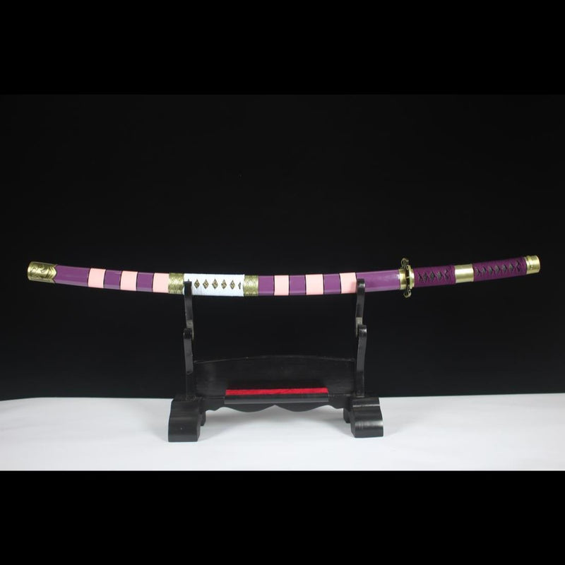 Handmade One Piece Nidai Kitetsu Katana Sword Carbon Steel 