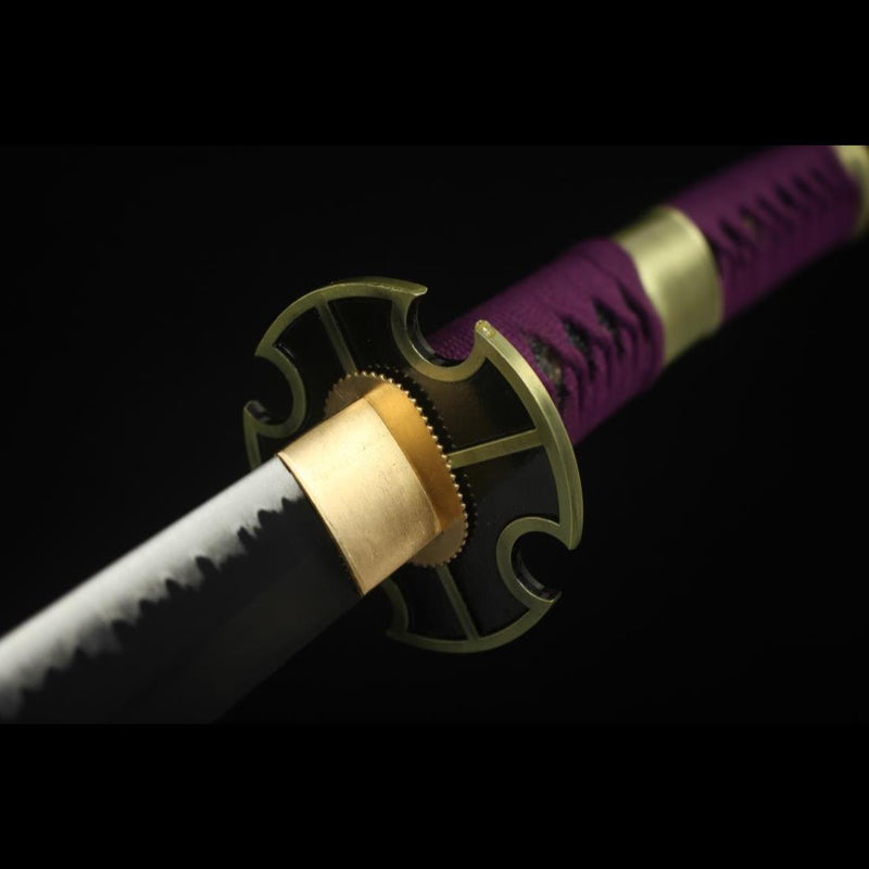 Handmade One Piece Nidai Kitetsu Katana Sword Carbon Steel 
