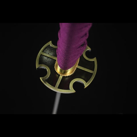 Handmade Anime One Piece Nidai Kitetsu Katana Sword 1045 Steel Full Tang Shinogidukuri-COOLKATANA-HY-0006-U