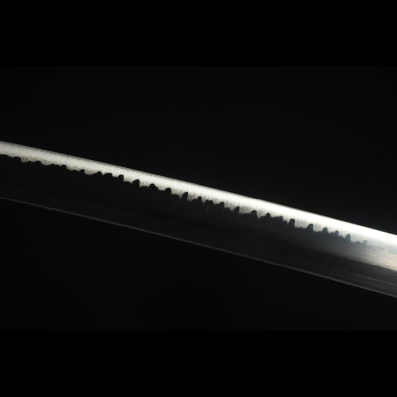 Handmade One Piece Nidai Kitetsu Katana Sword Carbon Steel 