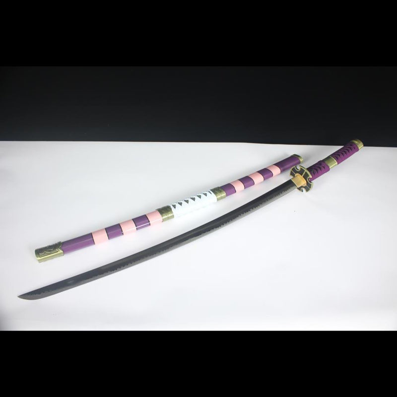 Handmade One Piece Nidai Kitetsu Katana Sword Carbon Steel 