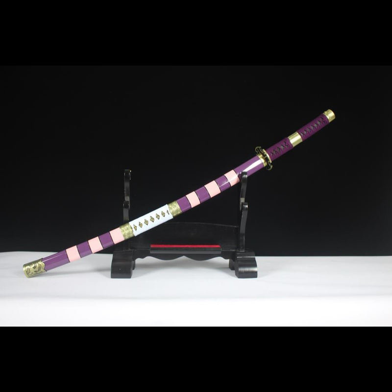 Handmade One Piece Nidai Kitetsu Katana Sword Carbon Steel 