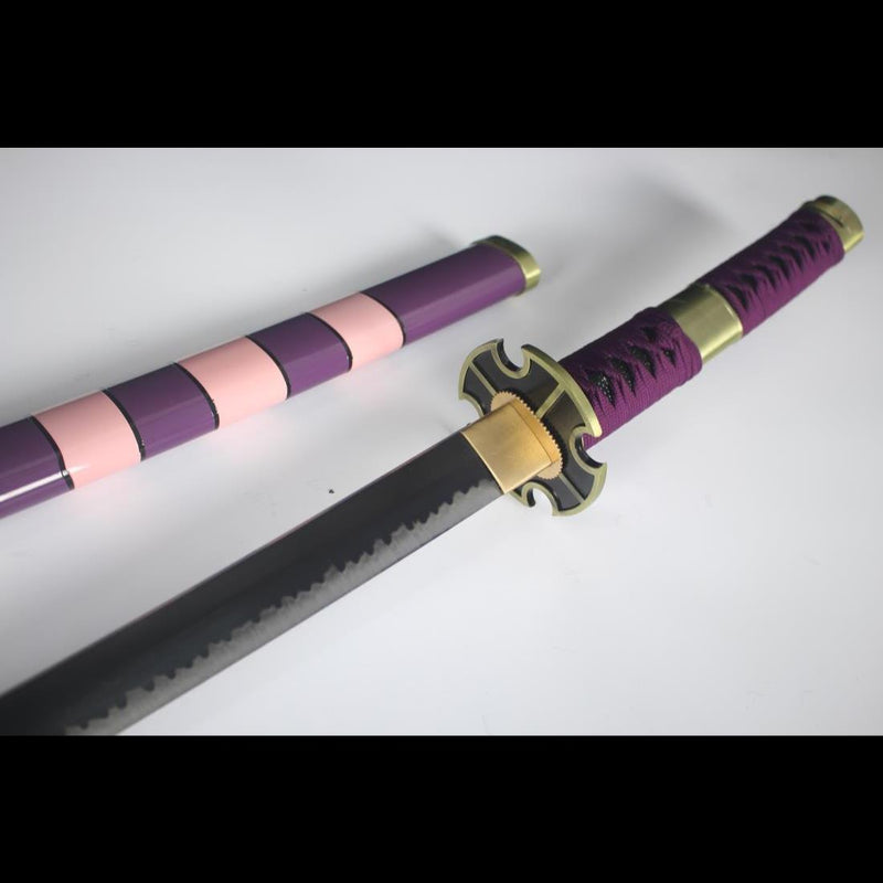 Handmade One Piece Nidai Kitetsu Katana Sword Carbon Steel 