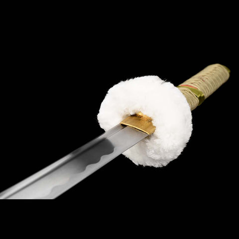 Anime sword one piece characters Trafalgar Law Kikoku Sword katana 1060 Carbon Steel Hand Sharpening QQ-0122-U COOLKATANA 12