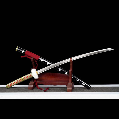 Anime sword one piece characters Trafalgar Law Kikoku Sword katana 1060 Carbon Steel QQ-0122-U
COOLKATANA 3