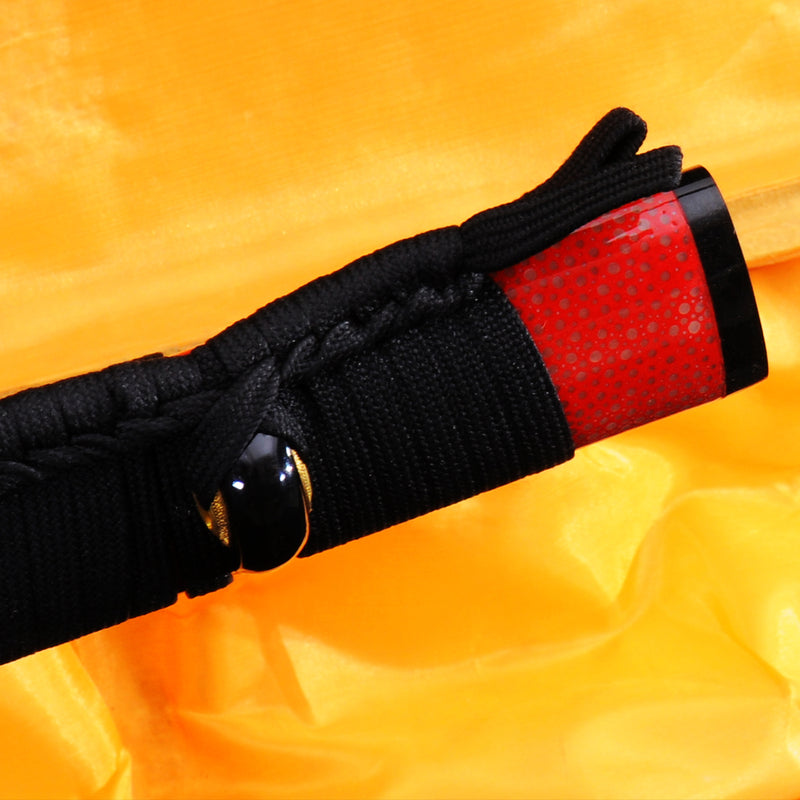 Handmade Japanese Katana Sword 1095 High Carbon Steel Abrasived Hamon  