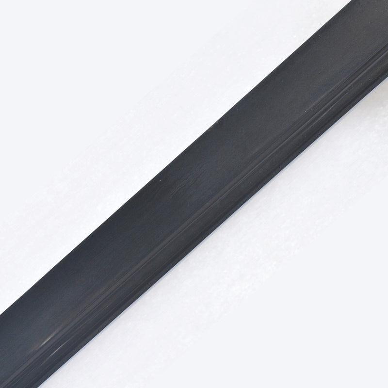 Handmade Japanese Ninja Sword Straight Blade Ninjato Folded Steel Blac 