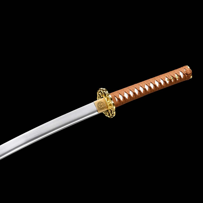 MoYang Sword 9260 Spring Steel Japanese Samurai Katana with Bo-hi Full Tang Painting Saya 