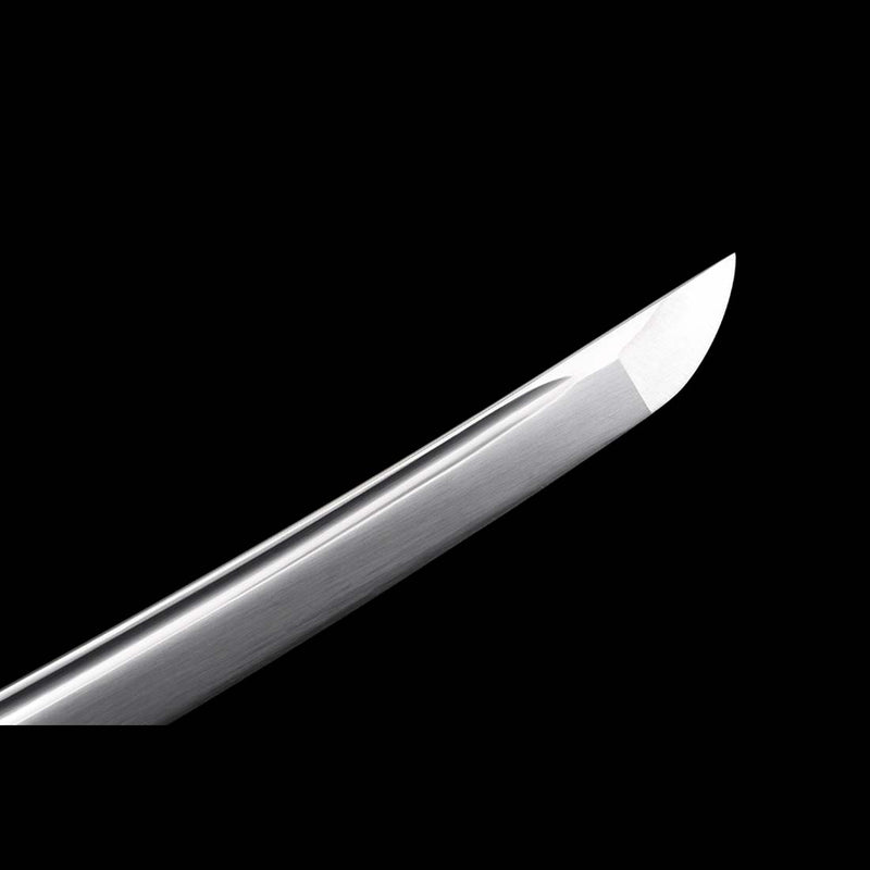 MoYang Sword 9260 Spring Steel Japanese Samurai Katana with Bo-hi Full Tang Painting Saya 