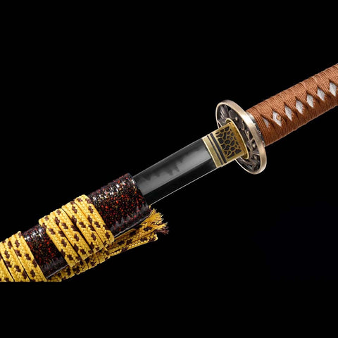 Handmade Japanese 魅語 Samurai Katana Replica-QQ-0220-U